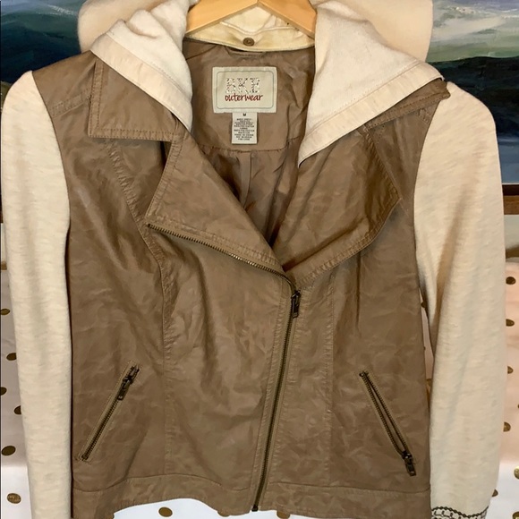 BKE outerwear beige jacket size M - Picture 2 of 8